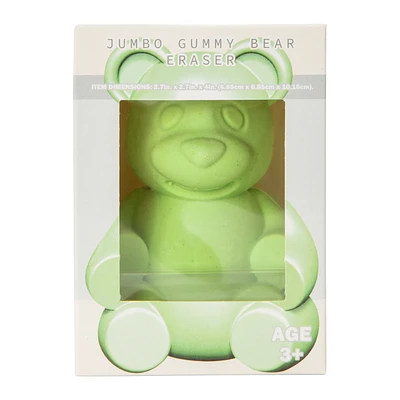 Jumbo Gummy Bear Eraser 2.7in x 4in