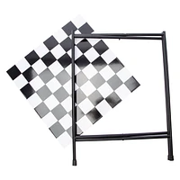 Black & White Chess Table 16in x 21in