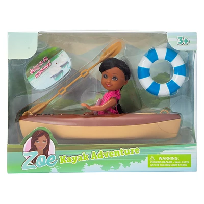 Zoe Kayak Adventure Doll
