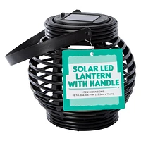 Solar LED Camping Lantern With Handle 6.1in x 5.91in