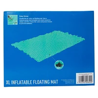 XL Inflatable Floating Pool Mat 91in x 94.9in