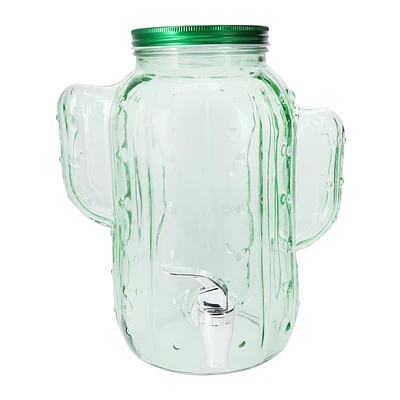 Cactus Shaped Glass Drink Dispenser