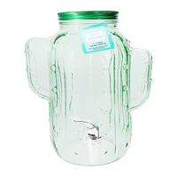 Cactus Shaped Glass Drink Dispenser