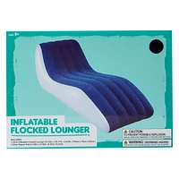 Inflatable Flocked Lounger 61.02in x 30.71in