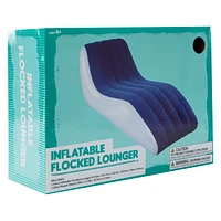 Inflatable Flocked Lounger 61.02in x 30.71in