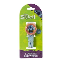 Disney Stitch Flashing LCD Watch