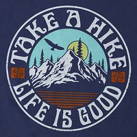 Juniors 'Take A Hike Life Is Good' Graphic Tee