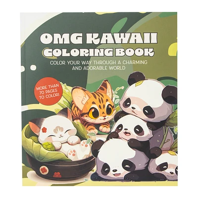 OMG Kawaii Coloring Book