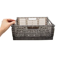 Small Collapsible Glitter Crate 12in x 8in