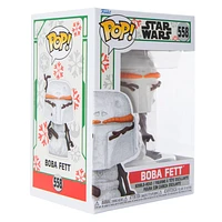 Funko Pop! Star Wars Boba Fett Holiday Bobble-Head Figure