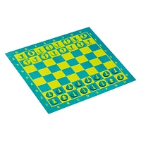 Giant Checkers & Chess Game 4ft