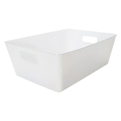 Large Iridescent Storage Bin 10.5in x 14.1in