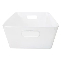 Large Iridescent Storage Bin 10.5in x 14.1in