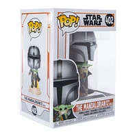 Funko Pop! Star Wars The Mandalorian With The Child Bobble-Head