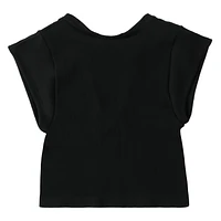 Seamless Ribbed V-Neck Lounge Top