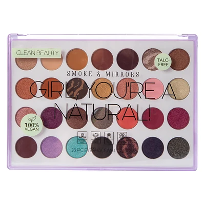 Eyeshadow Palette 28-Count - Girl, You're A Natural!