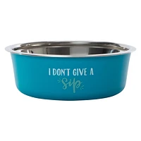 Pet Bowl With Quote