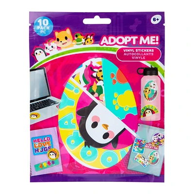 Adopt Me! Vinyl Stickers 10-Pack