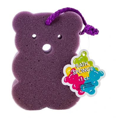 Treat-Shaped Bath Sponge