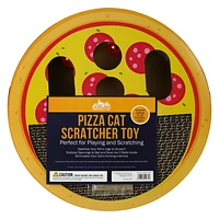 Pizza Cat Scratcher Toy With Balls & Catnip