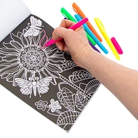 Kaleidoscope Coloring Book Kit - Neon Jungle