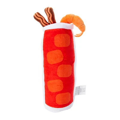 Foodiez Cocktail Bottle Cruncher Pet Toy 4in x 10.5in