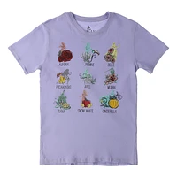 Disney Princess Flowers Graphic Tee