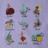 Disney Princess Flowers Graphic Tee