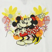 Disney Mickey & Minnie Mouse Heart Graphic Tee