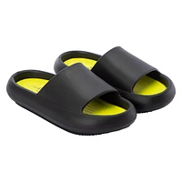 Ladies Wide-Band Slide Sandals