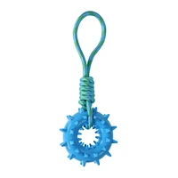 Rubber & Rope Tug Pet Toy