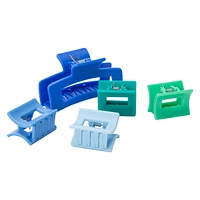 Assorted Claw Clips 5-Count