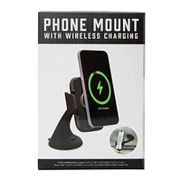 10W Auto Phone Mount With Wireless Charging