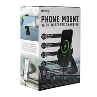 10W Auto Phone Mount With Wireless Charging