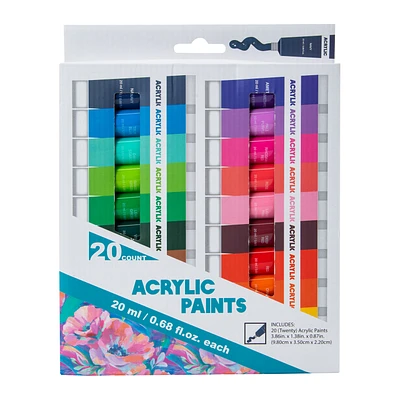 Acrylic Paints 20-Count