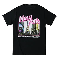 'The City That Never Sleeps' NYC Graphic Tee