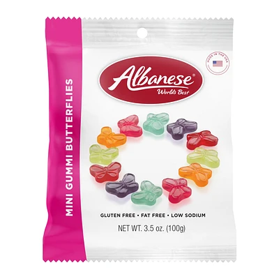 Albanese® Mini Gummi Butterflies 3.5oz