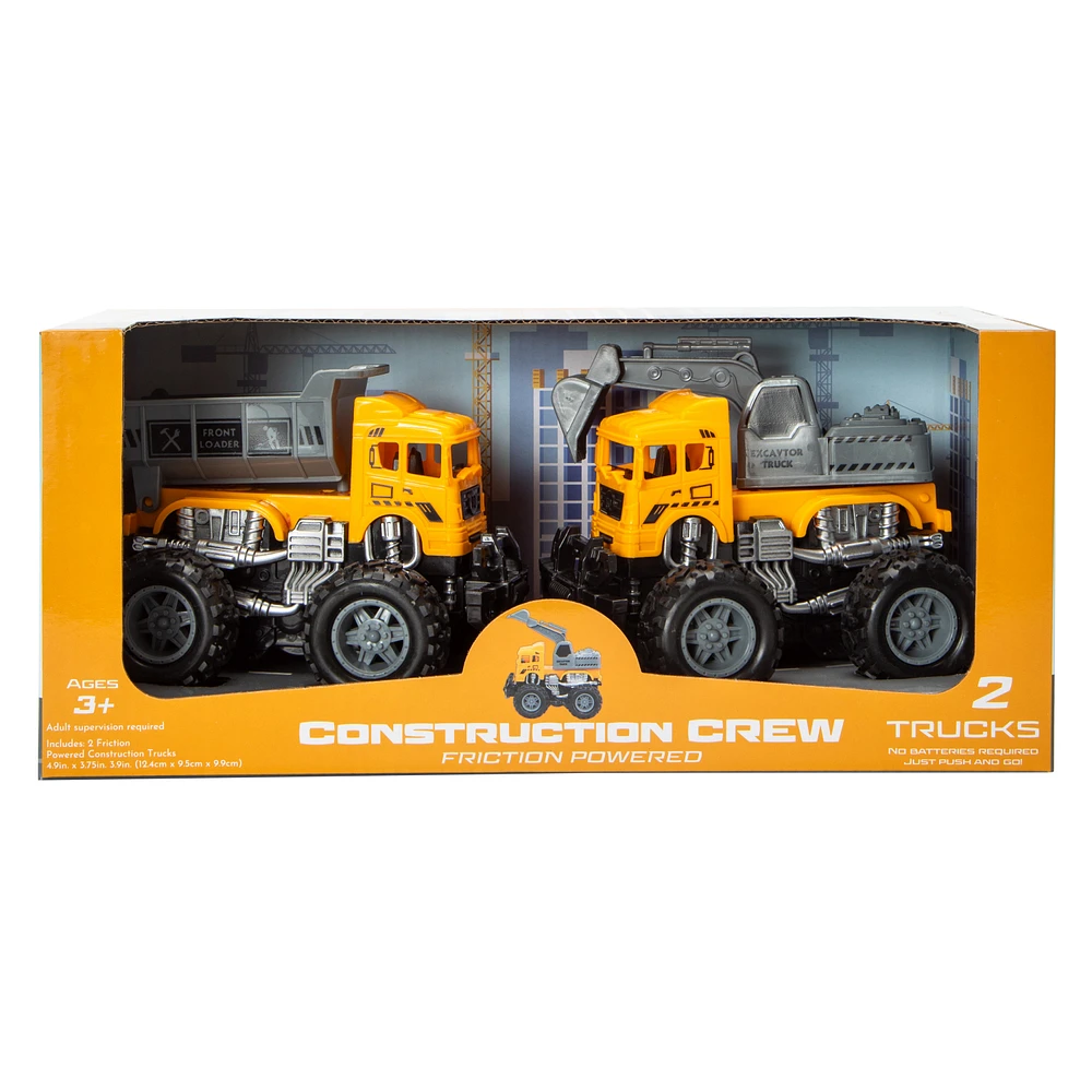 Utility Toy Trucks 2-Pack