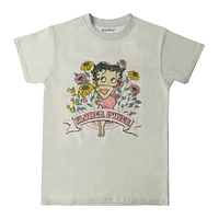 Betty Boop™ 'Flower Power' Graphic Tee