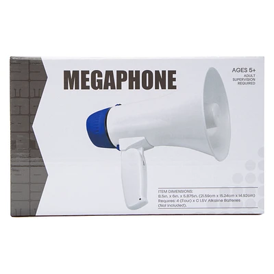 Megaphone 8.86in x 5.51in