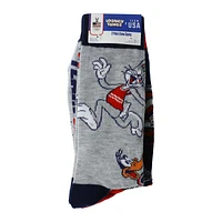 Looney Tunes x Team USA Mens Crew Socks 2-Pack