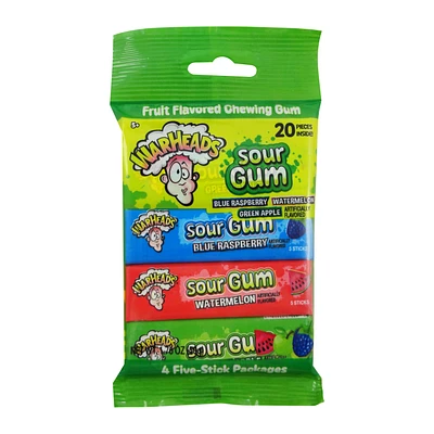Warheads® Sour Chewing Gum 4-Pack
