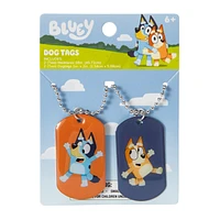 Bluey™ & Bingo Dog Tag Necklace 18in, 2-Count