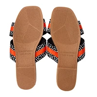 Ladies Pattern Crisscross Sandals