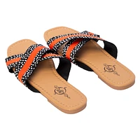 Ladies Pattern Crisscross Sandals