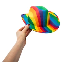 Rainbow Cowboy Hat