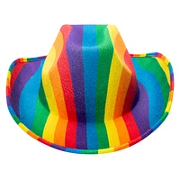 Rainbow Cowboy Hat