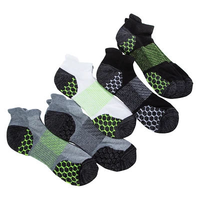 Series-8 Fitness™ Mens Performance Low Cut Socks 5-Pack