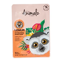 Masque Bar™ Pretty Animalz Lemur Moisturizing Sheet Mask 0.71oz