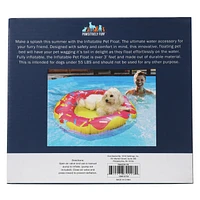 Inflatable Donut Pet Pool Float 32in x 8in